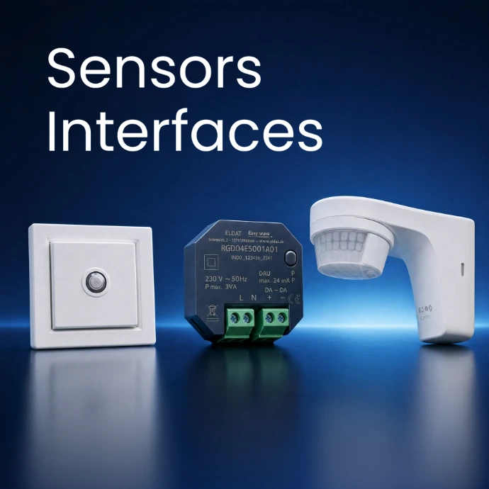 Link to sensors and interfaces